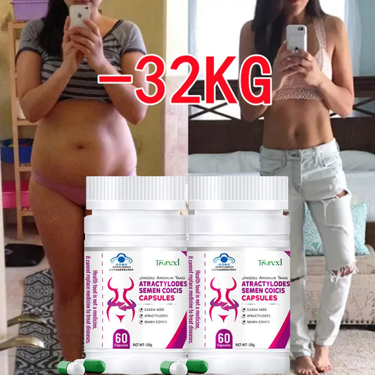60pcs Powerful Fat Burning and Cellulite Weight Loss Pills for a Lean