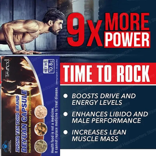 Testosterone Booster Supplement for Strength Increases Muscle